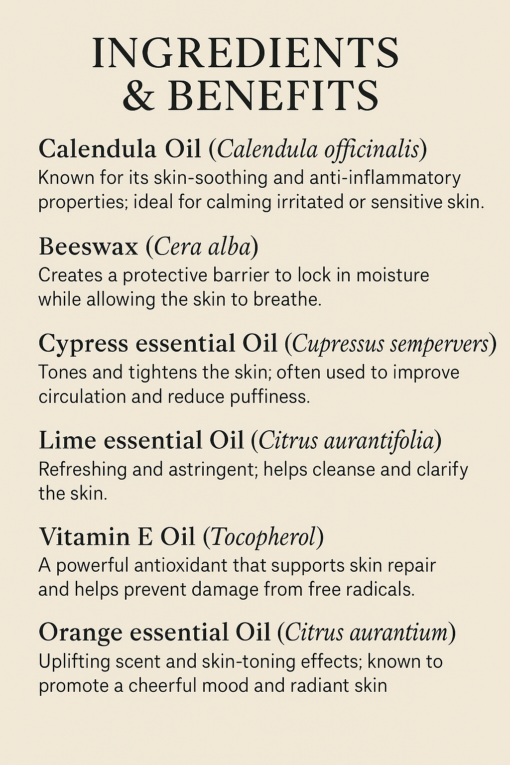 Calendula Cream Ointment – Natural Healing for Skin – 60ml / 120ml / 200ml | Handmade in Yorkshire