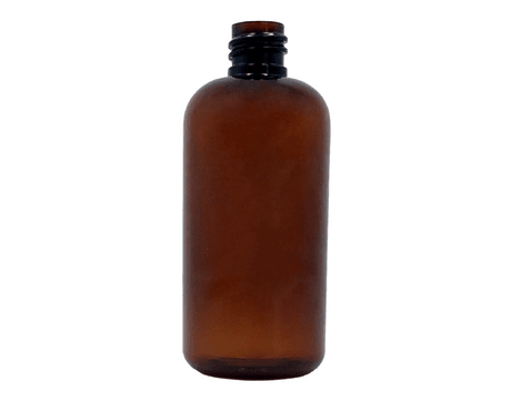 Amber Boston PET Bottles 100 ml - 18/415 - Herbalshire Handmade Herbal Products
