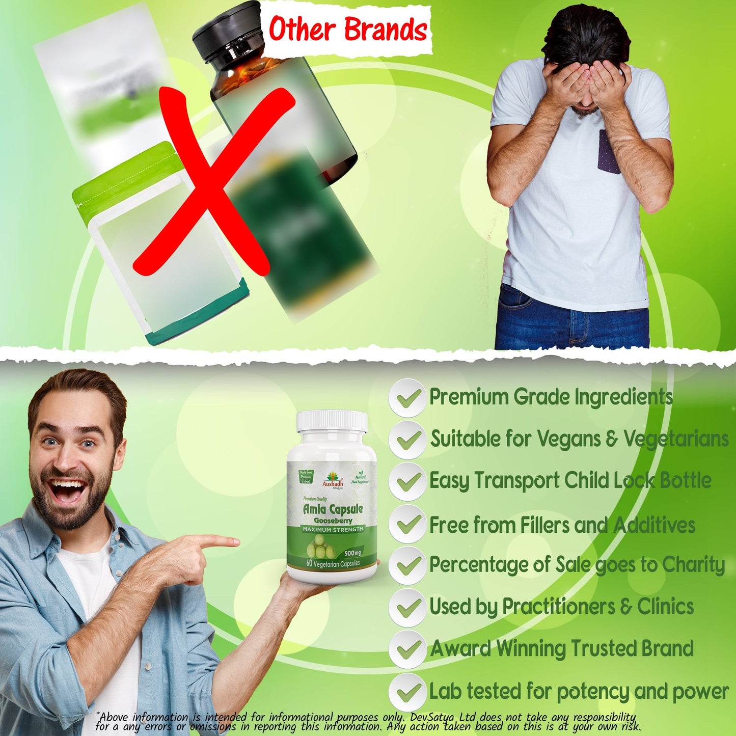 Amla Fruit (Gooseberry) Capsule - Herbalshire Handmade Herbal Products