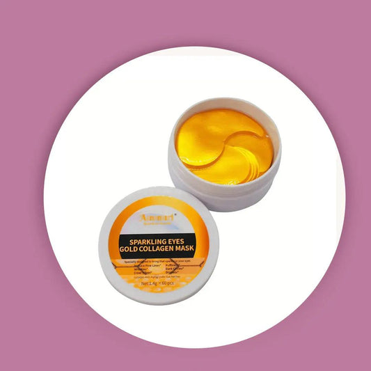 Ammuri 24k Gold Eye Mask for Dark Circles Treatment - Herbalshire Handmade Herbal Products
