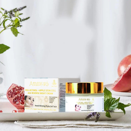 Ammuri Apple Stem Cell Age Reverse Cream for Youthful Skin - Herbalshire Handmade Herbal Products