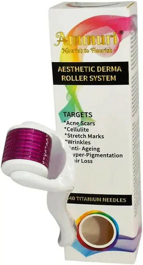 Ammuri Beauty Derma Roller Skincare System for Youthful Skin - Herbalshire Handmade Herbal Products