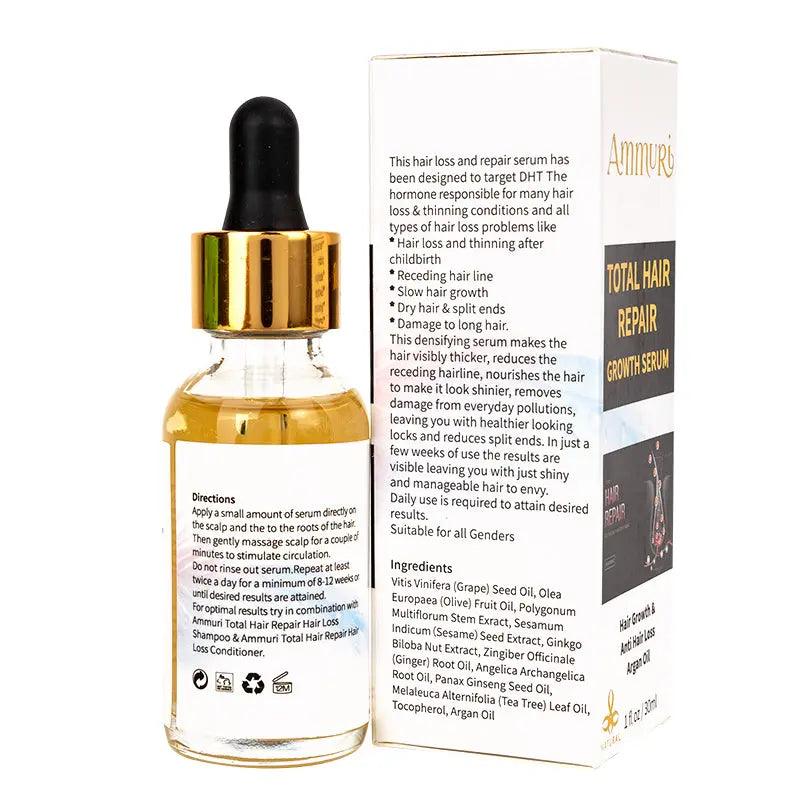 Ammuri Hair Growth Serum with Biotin Argan Oil for Hair - Herbalshire Handmade Herbal Products