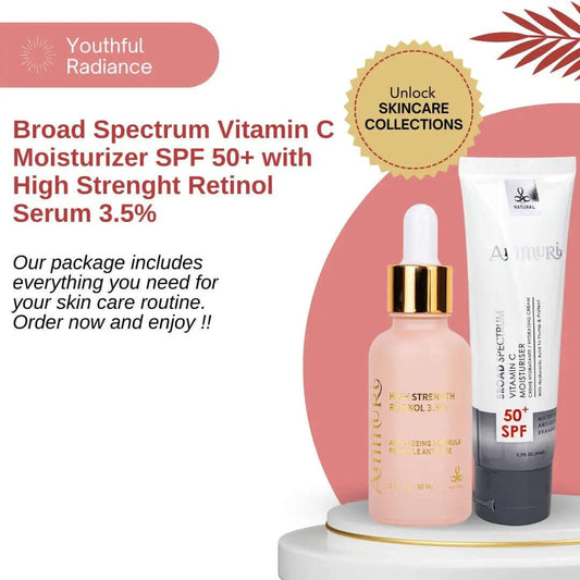 Ammuri High Strength Retinol Serum with SPF50 Protection - Herbalshire Handmade Herbal Products