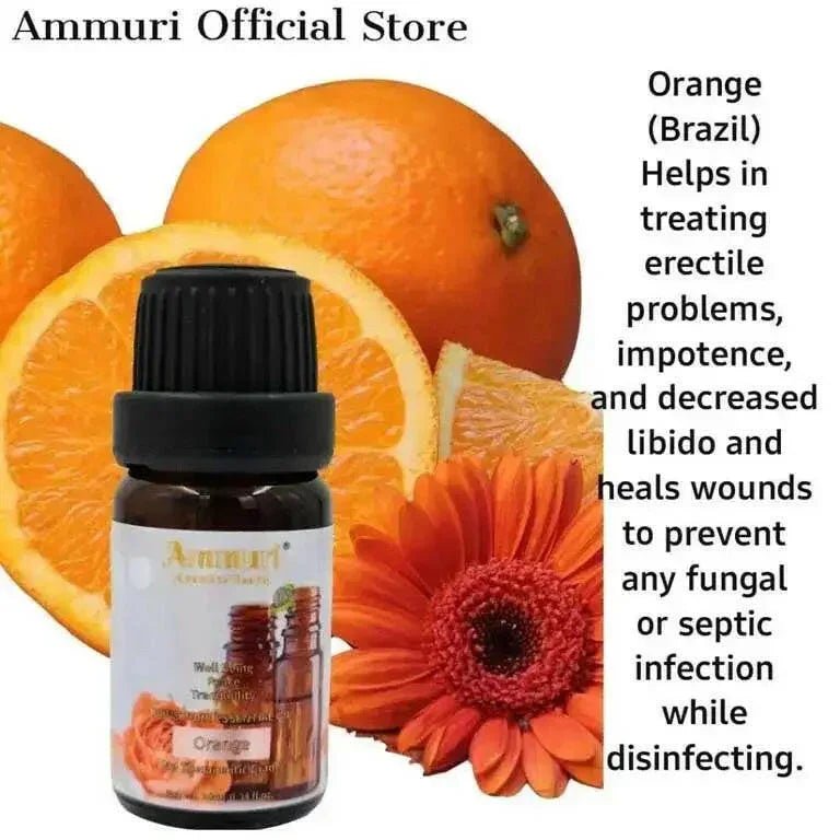 Ammuri Skincare Essential Oils Gift Set - Aromatherapy Collection - Herbalshire Handmade Herbal Products