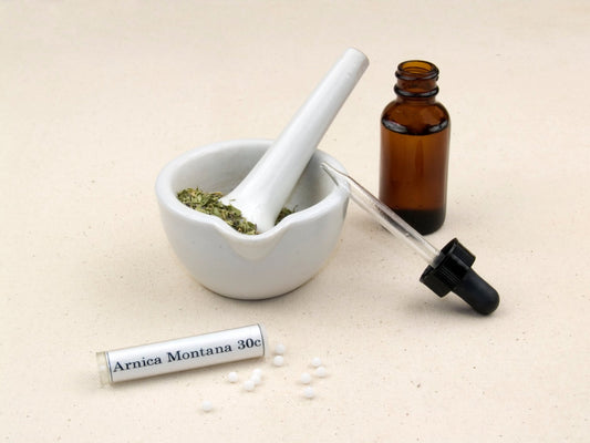 Arnica Massage Oil - Pain Relief & Healing - Anti - Inflammatory - Made By Hand - Herbalshire Handmade Herbal Products