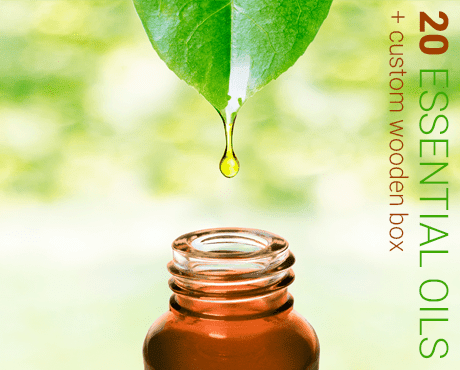 Aromatherapy Kit with 20 Essential Oils - Herbalshire Handmade Herbal Products