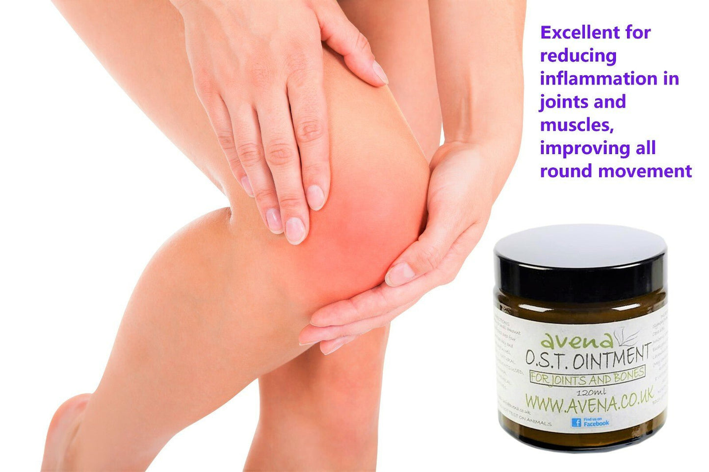 Arthritis Pain Relief Cream Joint Knee Hip Osteoarthritis Ointment Fast Acting - Herbalshire Handmade Herbal Products