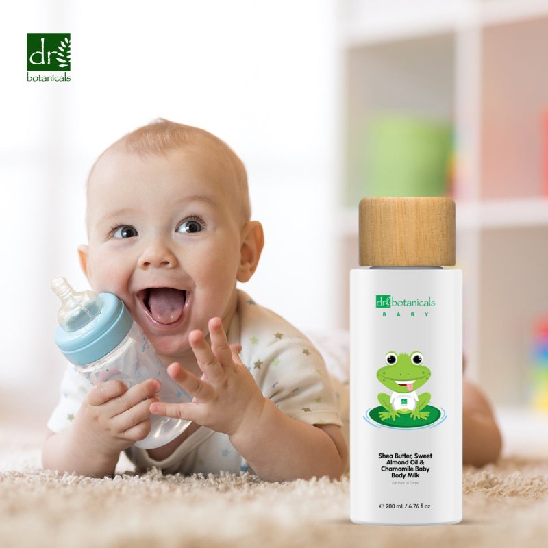 Baby Sweet Almond Oil Diaper Cream & Body Milk Kit - Herbalshire Handmade Herbal Products