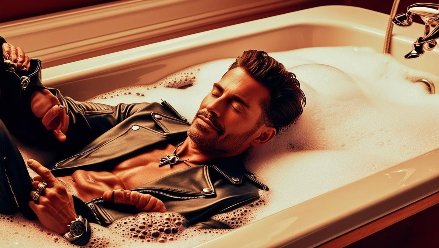 Biker’s Gift Bubble Bath 250ml | Handmade Relaxing Ylang Ylang | SLS & Paraben - Herbalshire Handmade Herbal Products