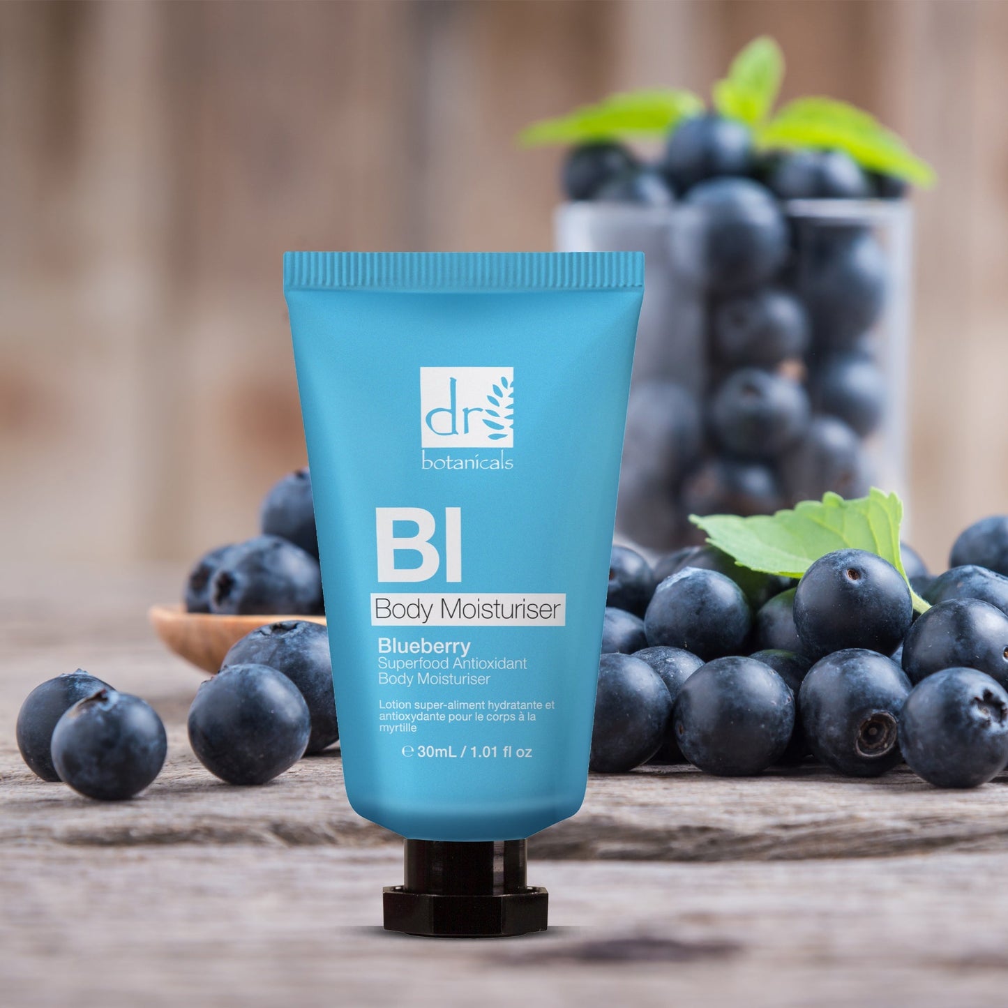 Blueberry Superfood Antioxidant Body Moisturiser Duo - Herbalshire Handmade Herbal Products