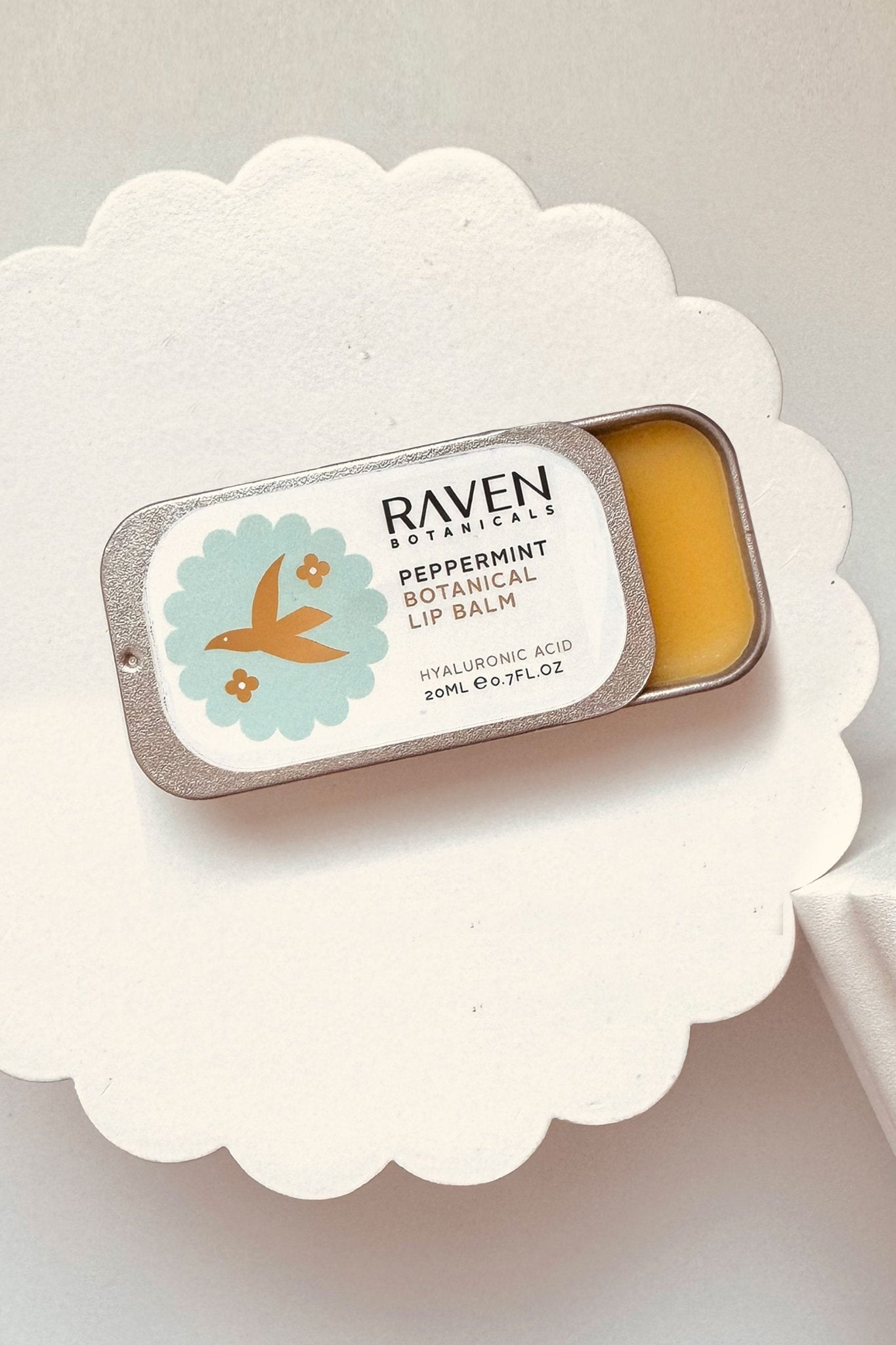 Botanical Lip Balm - Peppermint - Herbalshire Handmade Herbal Products