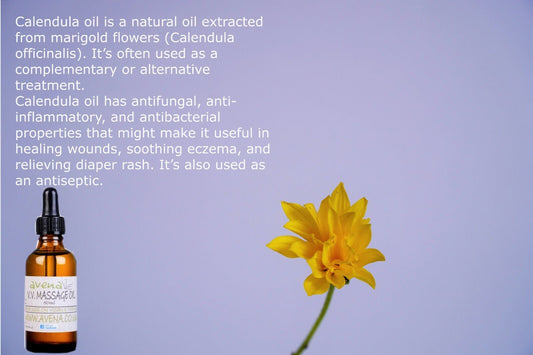 Calendula Oil Varicose Veins 50ml Natural Soothing Eczema Swelling Bruising Oil - Herbalshire Handmade Herbal Products