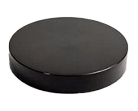 Cap, Black PP lid for our 15ml clear glass jar - Herbalshire Handmade Herbal Products