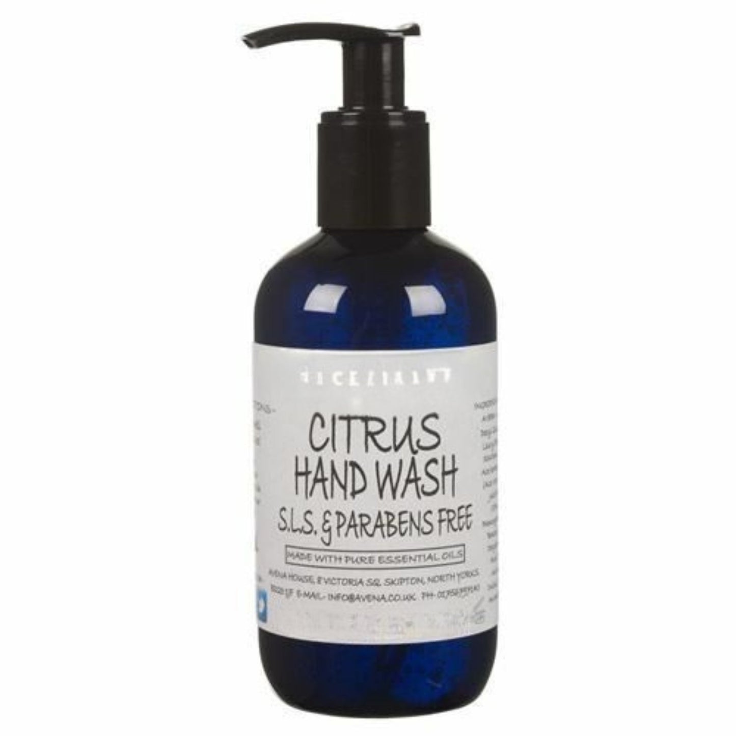 Citrus SLS Free Luxury Hand Wash 250ml - Herbalshire Handmade Herbal Products