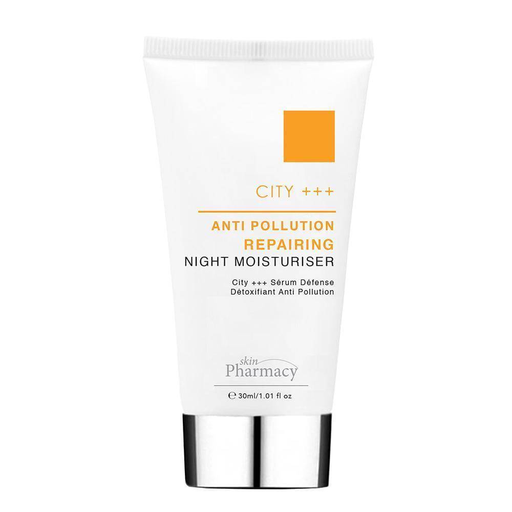 City +++ Anti - Pollution Repairing Night Moisturiser 30ml - Herbalshire Handmade Herbal Products