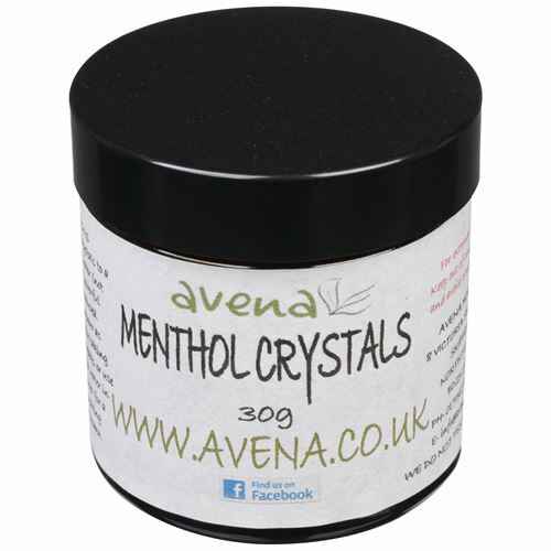 Cold Flu Kit Menthol Crystals 30ml & Eucalyptus Fragrance Oil 10ml Sinus Clear - Herbalshire Handmade Herbal Products