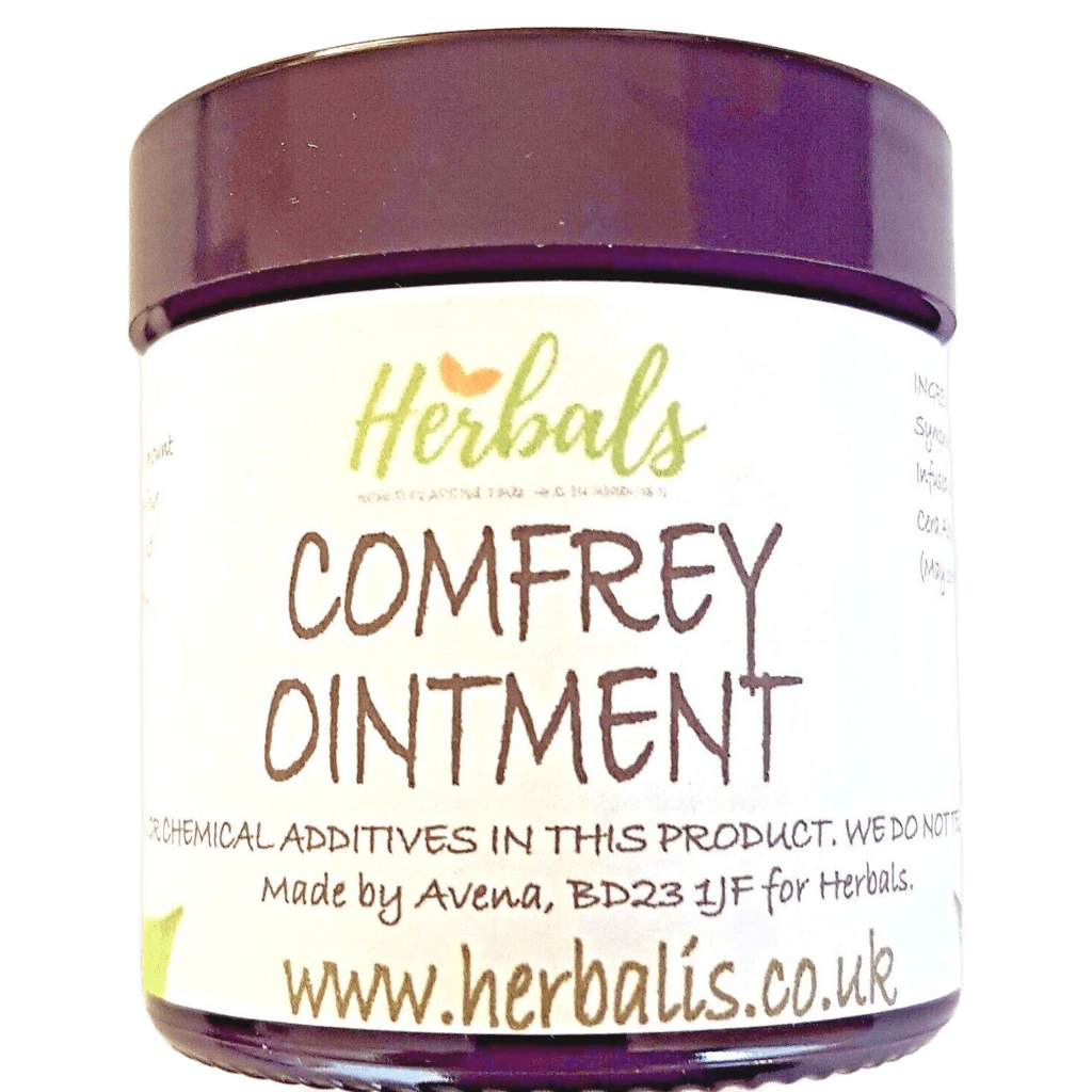Comfrey Cream UK Leaf Oil Salve Handmade In Yorkshire - Herbalshire Handmade Herbal Products