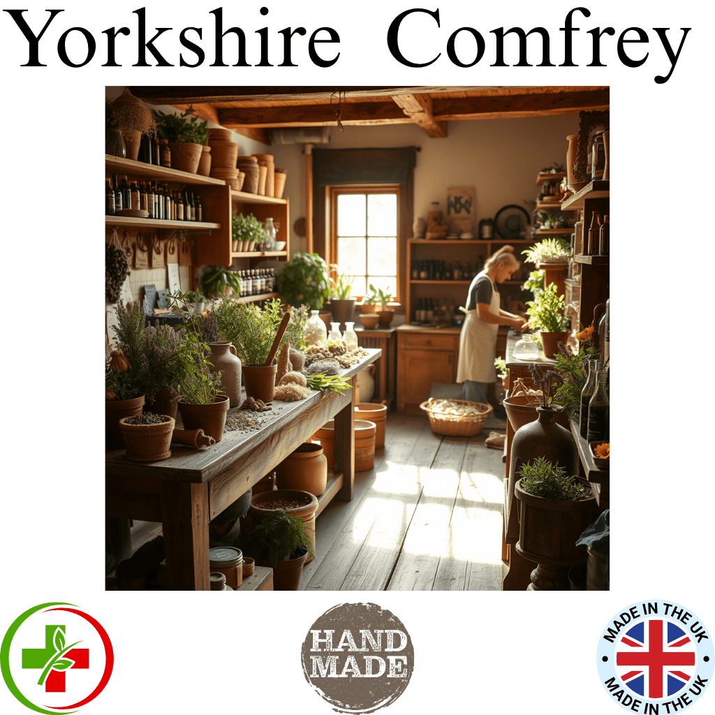 Comfrey Ointment UK – Natural Herbal Balm for Joints, Muscles & Bruises – Handmade in Yorkshire - Herbalshire Handmade Herbal Products