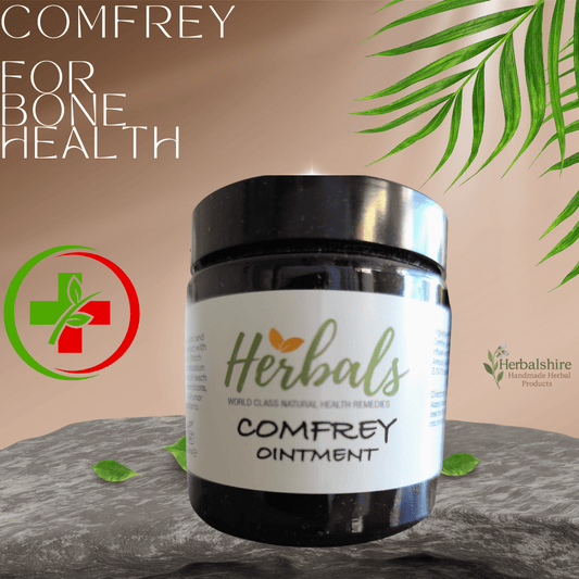 Comfrey Salve Knitbone Ointment Bone Healing Arthritis Joint Pain Fracture Balm - Herbalshire Handmade Herbal Products