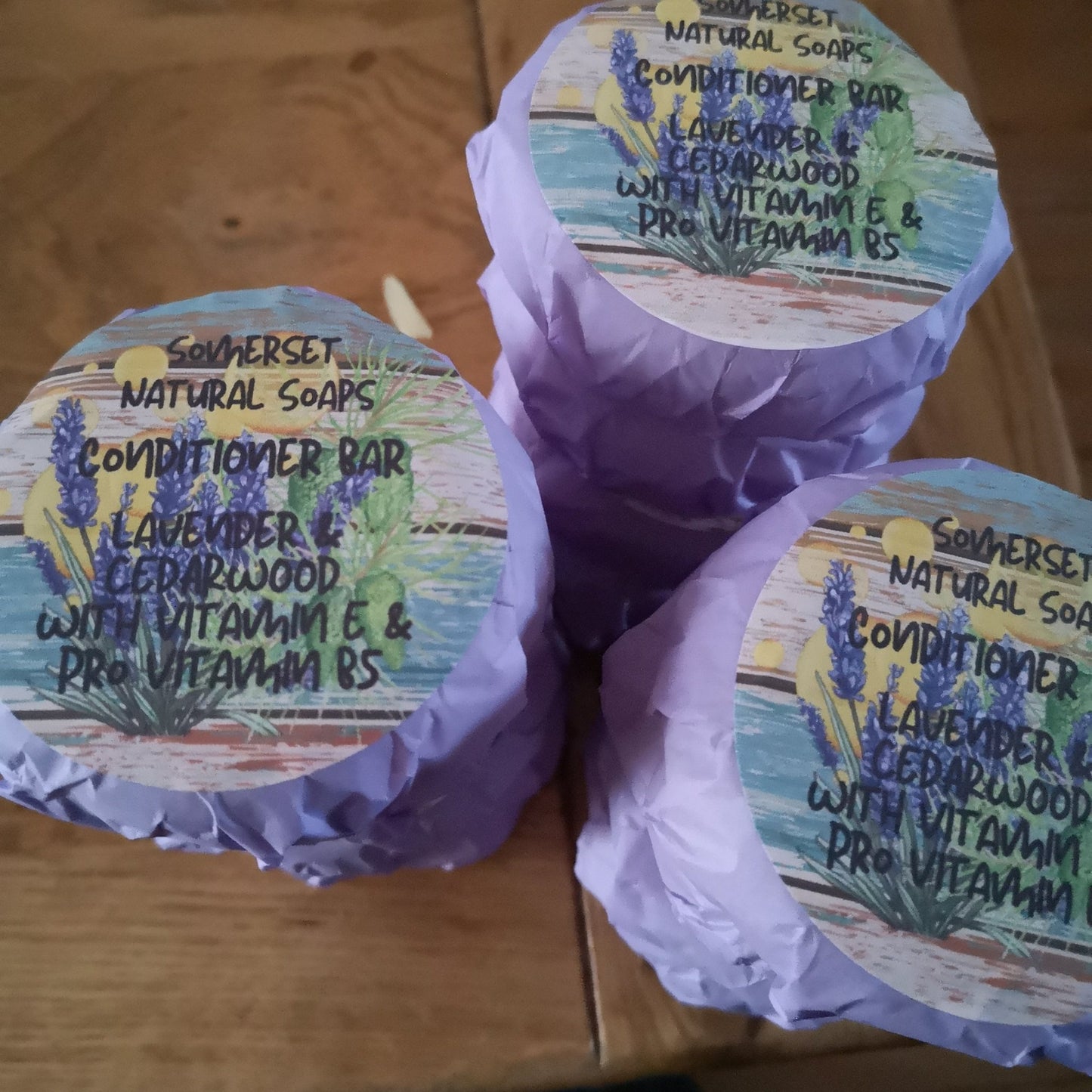 Conditioner Bar Lavender & Cedarwood - Herbalshire Handmade Herbal Products