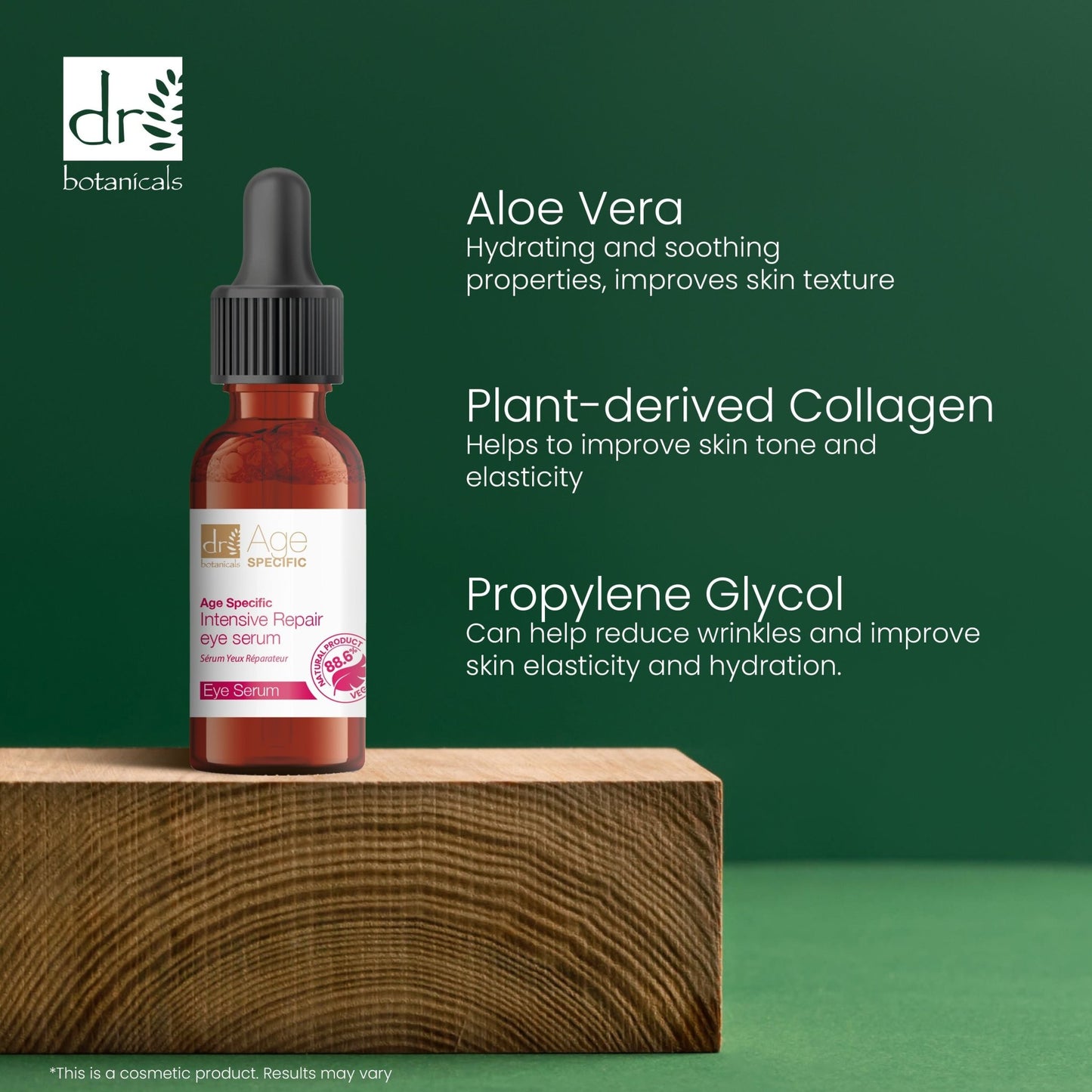 Dr Botanicals Age Specific Intensive Repair Eye Serum 15ml Twin Value Savings Pack - Herbalshire Handmade Herbal Products
