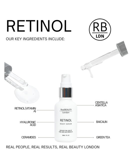 Evening Retinol Face Serum (0.3%) - Herbalshire Handmade Herbal Products