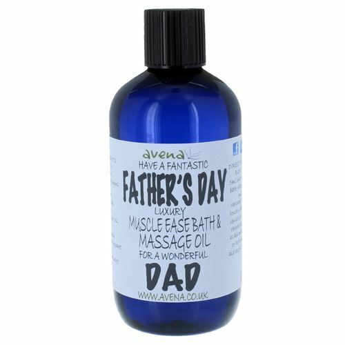 Father’s Day Gift Massage & Bath Oil 250ml - Herbalshire Handmade Herbal Products