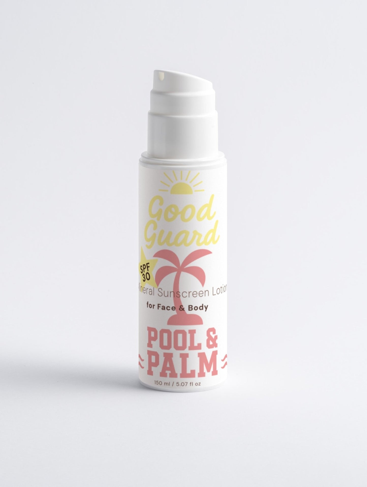 GOOD GUARD: Mineral Sunscreen SPF30 for Face & Body (non tinted, 150ml) - Herbalshire Handmade Herbal Products