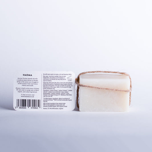 Handmade Tea Tree & Orange Soap - Herbalshire Handmade Herbal Products