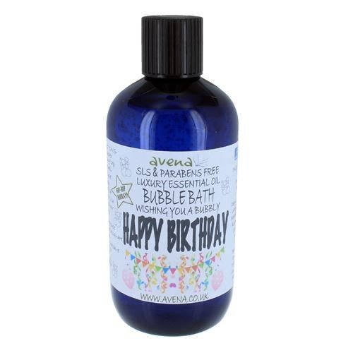 Happy Birthday Gift Bubble Bath SLS & Paraben Free - Herbalshire Handmade Herbal Products