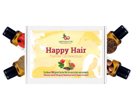 Happy Hair Carrier Oil Selection - Herbalshire Handmade Herbal Products