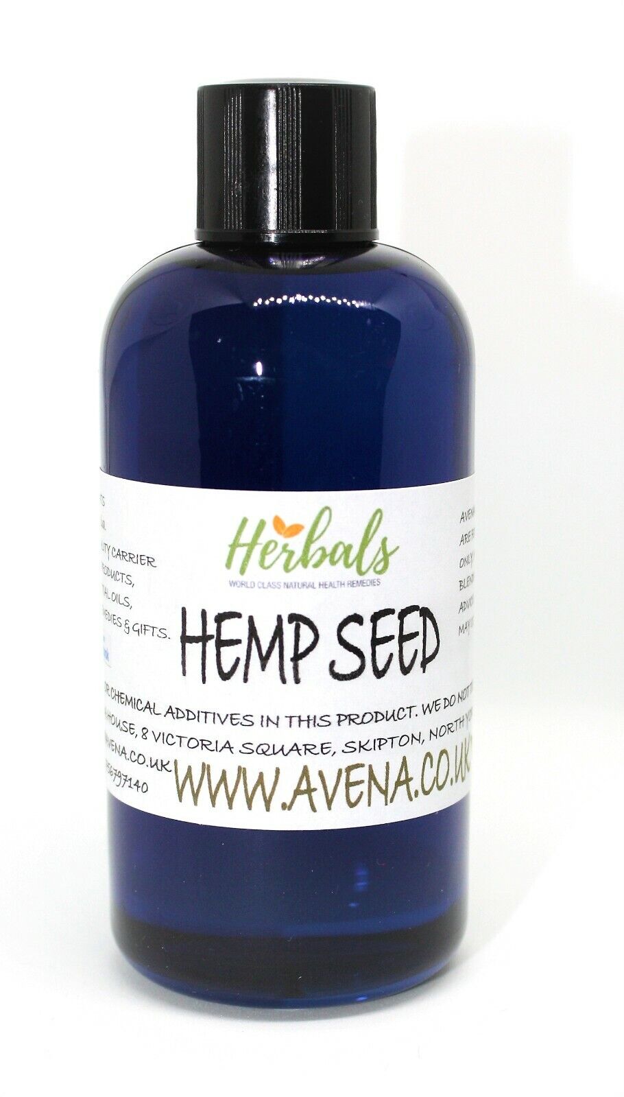 Hemp Seed Oil Cold Pressed 100ml - Omega - 6 Omega - 3 - Hair Skin - Repair Cells - Herbalshire Handmade Herbal Products