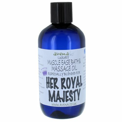 Her Royal Majesty Gift Massage & Bath Oil 250ml - Herbalshire Handmade Herbal Products