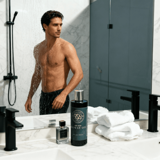 Just Man Manly Elegance Shower Gel - Herbalshire Handmade Herbal Products