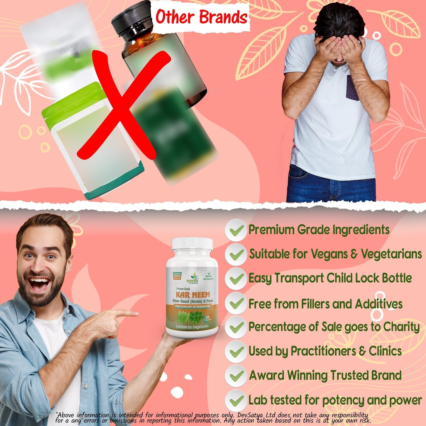 KarNeem (Karela Neem) Capsule - Herbalshire Handmade Herbal Products