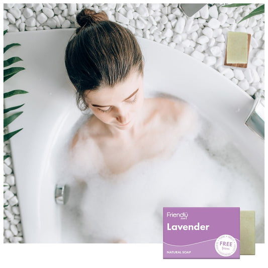 Lavender Natural Soap - Herbalshire Handmade Herbal Products