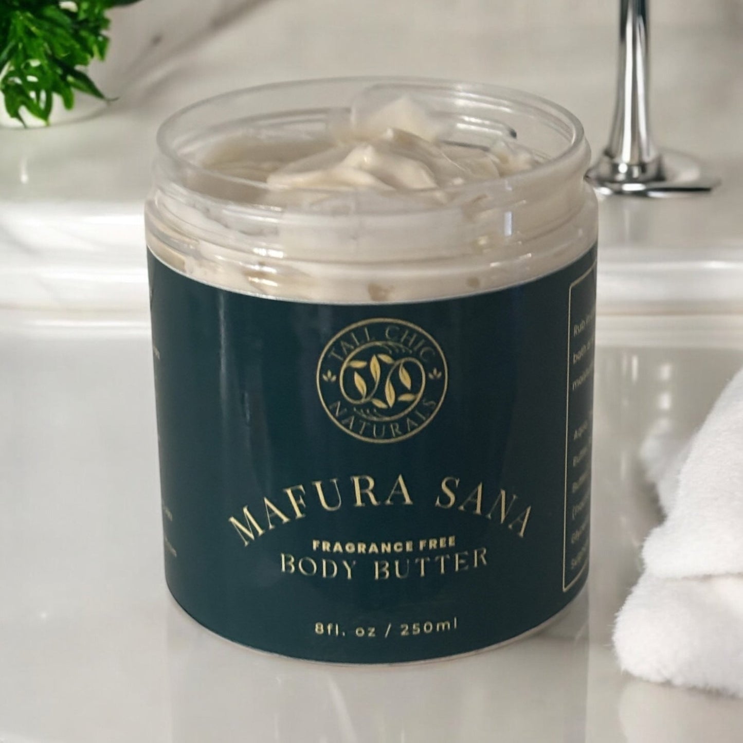 Mafura Sana Fragrance Free Body Butter - Herbalshire Handmade Herbal Products