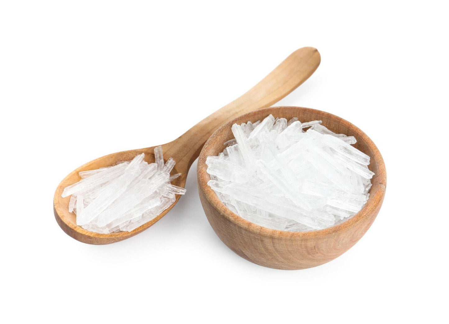 Menthol Crystals 30g – 100% Pure Peppermint - Derived Flakes for Steam Inhalation & Aromatherapy - Herbalshire Handmade Herbal Products
