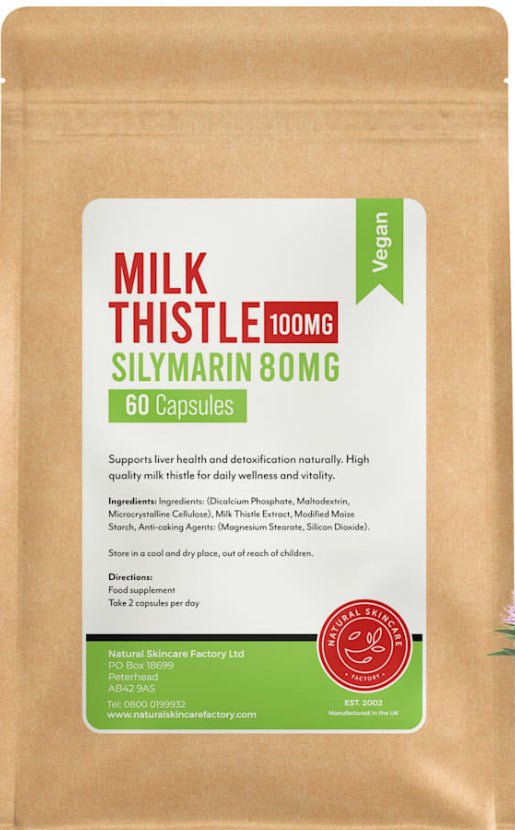 Milk Thistle 100mg - Herbalshire Handmade Herbal Products