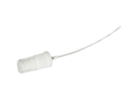 Mist Spray Cap, White (for 250 ml Semi Transparent Plastic Cylindrical Bottle) - Herbalshire Handmade Herbal Products