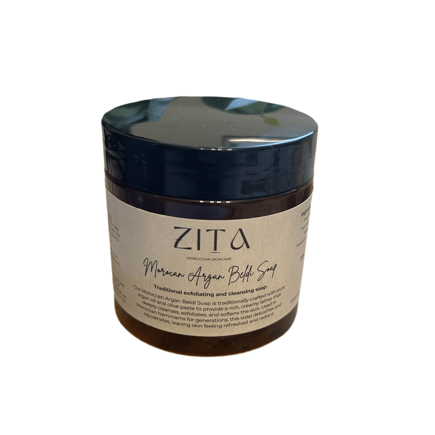 Moroccan Black Beldi Soap 200g - Herbalshire Handmade Herbal Products