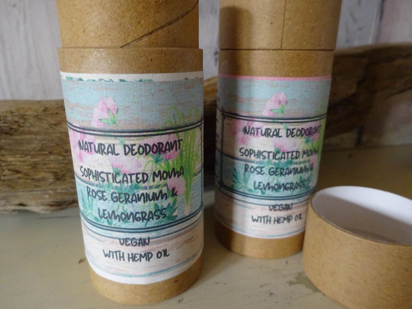 Natural Gentle Deodorant Sophisticated Moma - Herbalshire Handmade Herbal Products