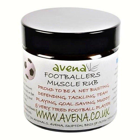 Natural Handmade Footballers Muscle Rub | Herbal Soothing Balm for Inflammation - Herbalshire Handmade Herbal Products