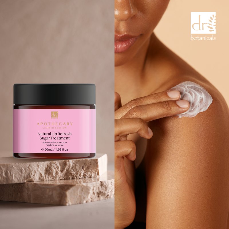 Natural Lip Refresh Sugar Treatment 50ml - Herbalshire Handmade Herbal Products