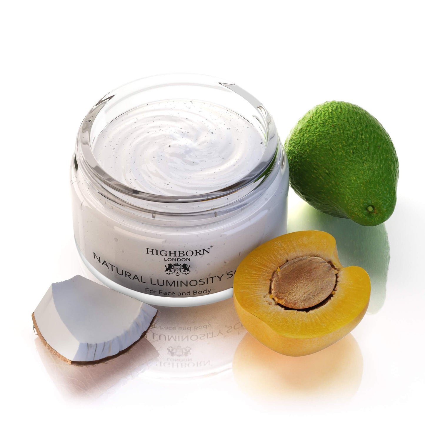 Natural Luminosity Scrub - Herbalshire Handmade Herbal Products