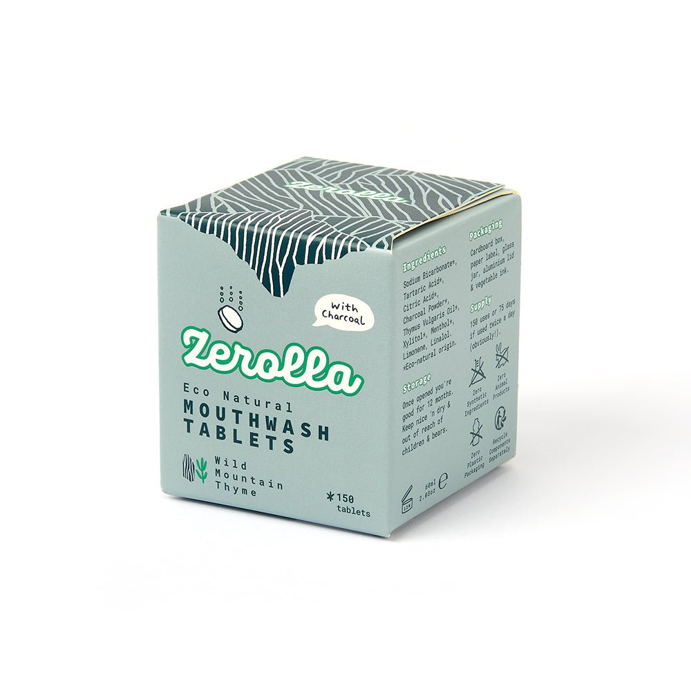 Natural Mouthwash Tablets - Herbalshire Handmade Herbal Products