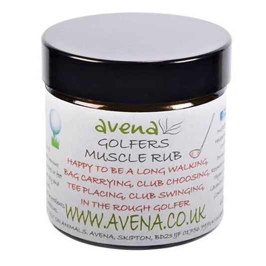 Natural Muscle Cream Rub Gift For Golfer Herbal Golf Accessory Golf Gift Idea - Herbalshire Handmade Herbal Products