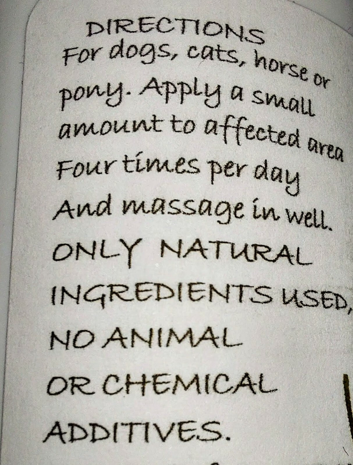 Natural Pet Pain Relief Oil for Dogs & Cats – Herbal Joint, Muscle & Arthritis - Herbalshire Handmade Herbal Products