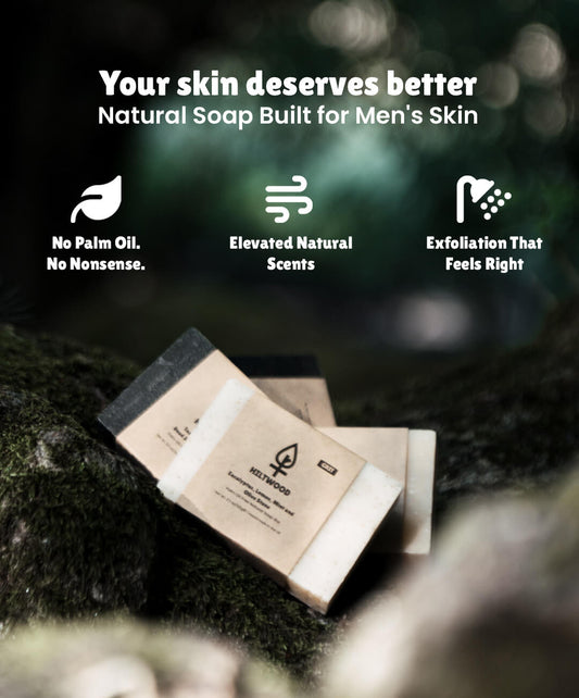 Natural Soap Bar Bundle (4 pack) - Herbalshire Handmade Herbal Products